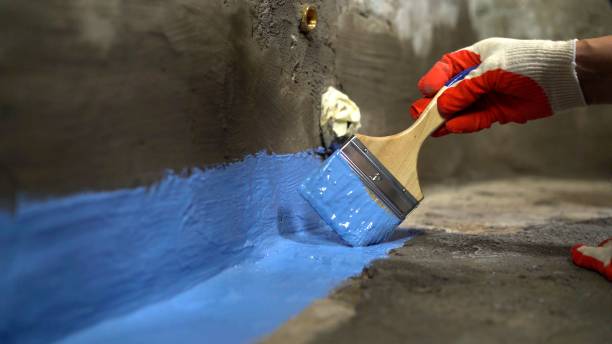 Commercial Basement Waterproofing project at a Syosset, NY business property by SJ Waterproofing Pros
